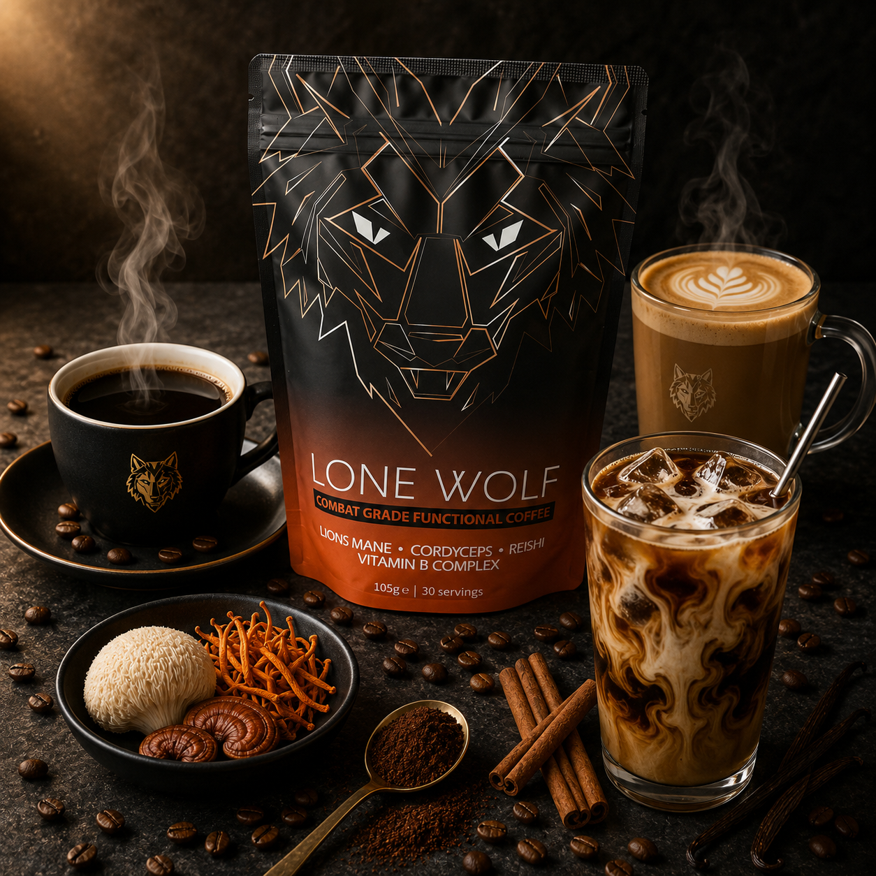 Combat Grade Functional Mushroom Coffee!