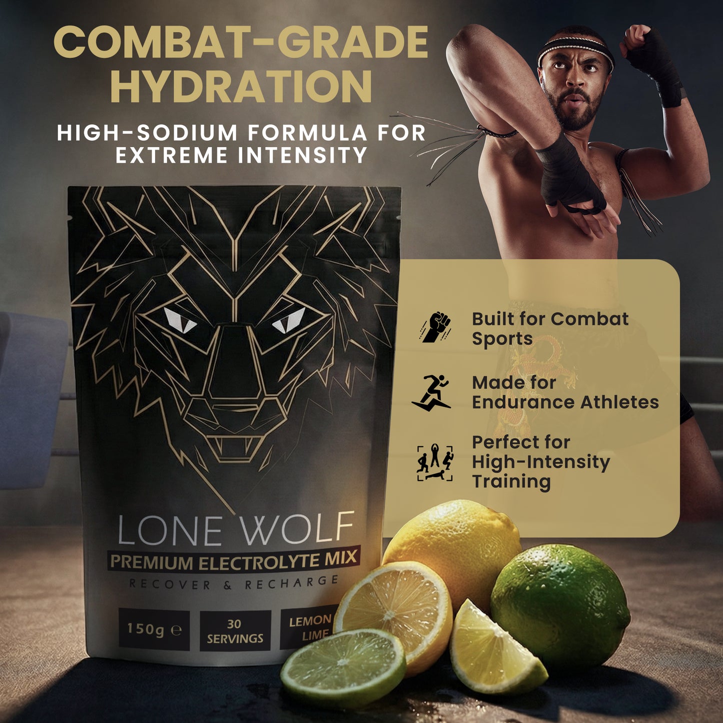 Combat Grade Electrolytes for Fighters & Endurance Athletes